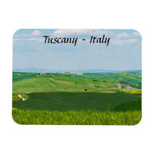 Typical Tuscany Landscape Magnet