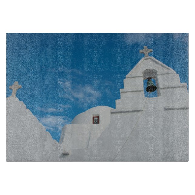 Typical whitewashed church cutting board (Front)