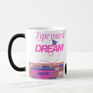 Typing My Future Magic Mug