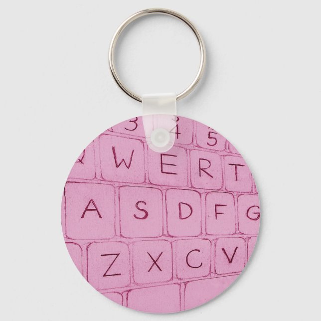TYPIST KEYCHAIN (Front)