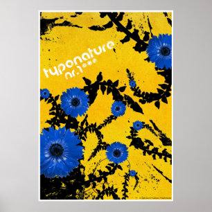 Typo Nature Nr.1 Poster