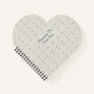 Typographic Block  - Modern Cover Art Notebook