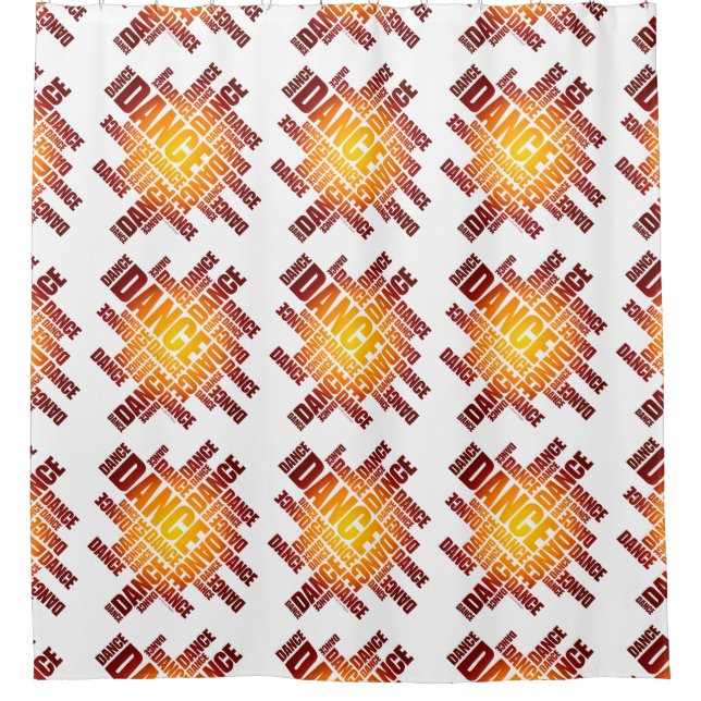 Typographic Dance (fire) (Front)