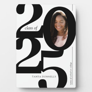 Typographic Photo Graduate 2025 Plaque