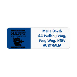 Typographic retro Halloween