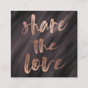 Typographie brossée   Carte de fidélité