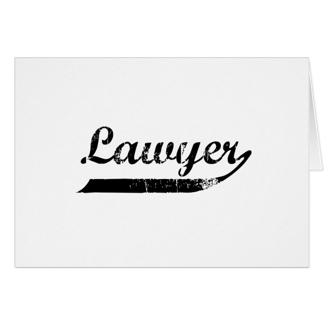 Typographie d'avocat (Devant horizontal)