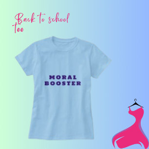 Typographie de l'affiche morale Word T-shirt femme
