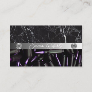 Typographie de l'encre Tattoo Artiste Carte de vis