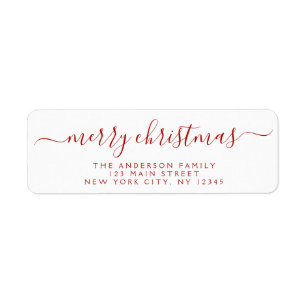 Typographie de script moderne élégante Joyeux Noël