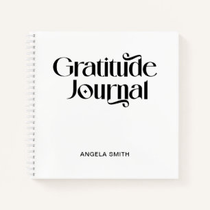 Typographie décorative moderne Journal de reconnai
