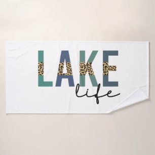 Typographie d'impression de Lake Life Cheetah