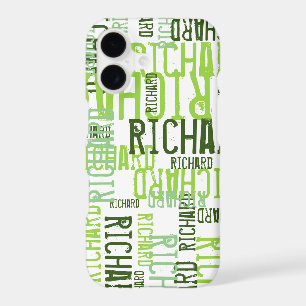 typographie du nom vert de chaux