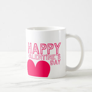 Typographie mignonne Saint Valentin Mug
