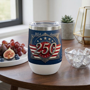 Typographie Moderne 250e Anniversaire USA Patrimoi