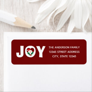 Typographie moderne chic Holly Joie Noël Père Noël