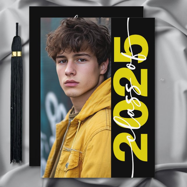 Typographie moderne Gras Faire-part Grad (Créateur téléchargé)