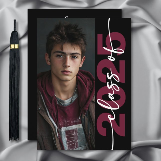 Typographie moderne Gras Faire-part Grad (Créateur téléchargé)