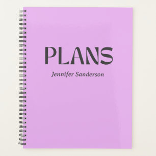 Typographie moderne Lilac Purple Personnalisé