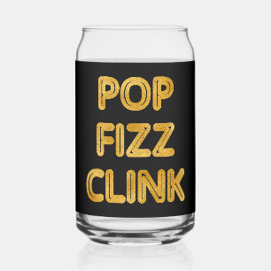 Typographie Moderne Pop Fizz Clink