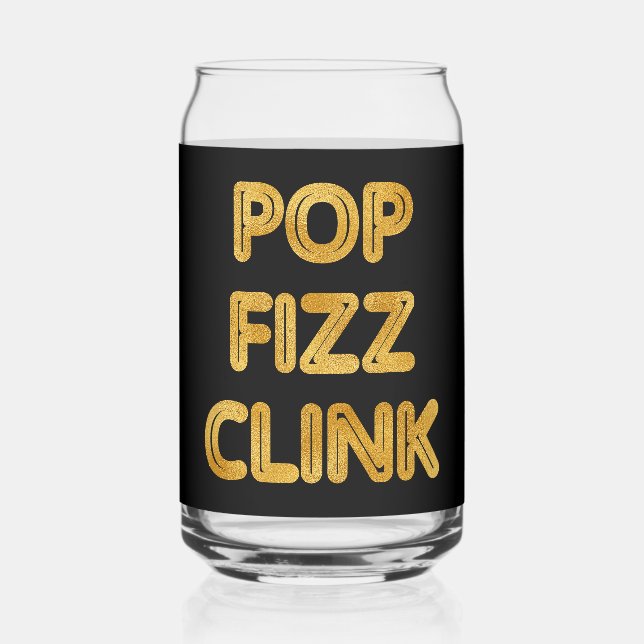 Typographie Moderne Pop Fizz Clink (Recto)