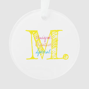 Typographie moderne PREMIER Affirmation Mots