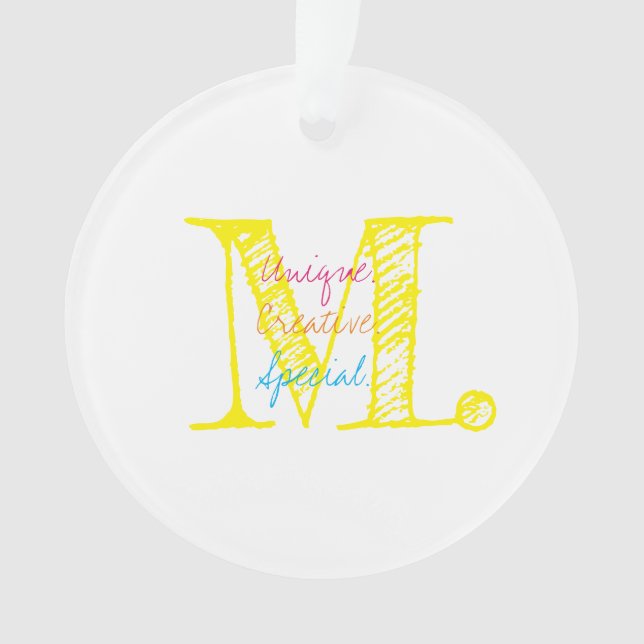 Typographie moderne PREMIER Affirmation Mots (devant)