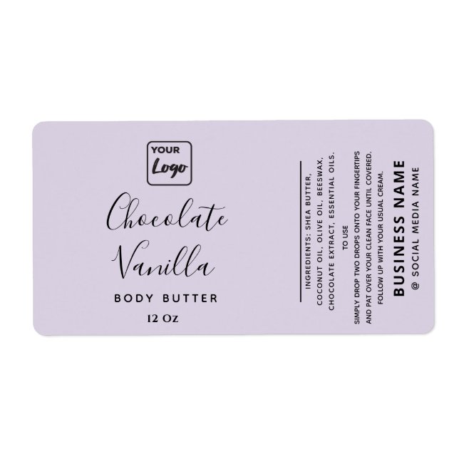 Typographie professionnelle lavande vologo produit (Devant)