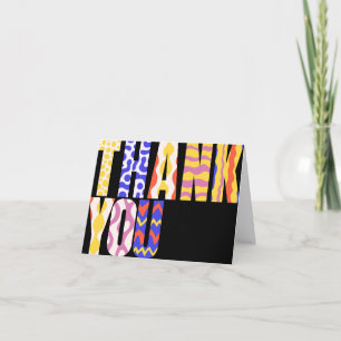 Typographie Rétro Gras Pop Funky Vibrant Merci