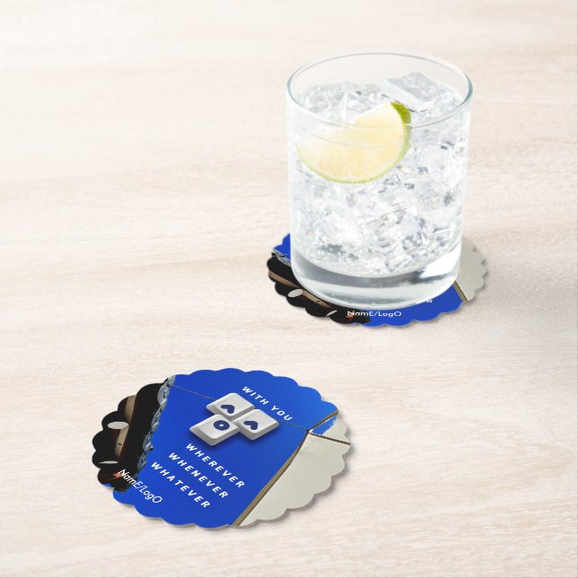 typography_1_with you_1 paper coaster (Insitu)