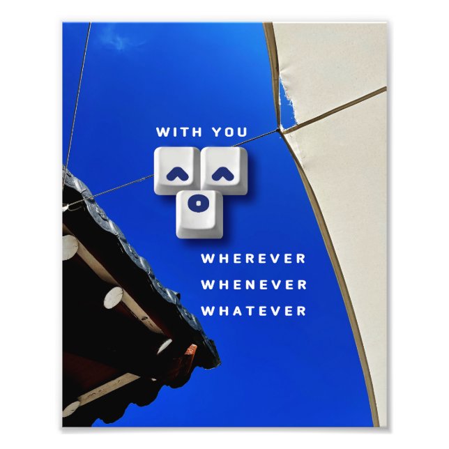 typography_1_with you_1 photo print (Front)