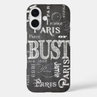 Typography Calligraphy Paris France Eiffel Tower