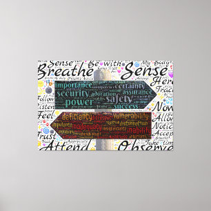 Typography Canvas Print