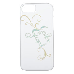 Typography Colour Guard with Swirls Design Case-Mate iPhone Case