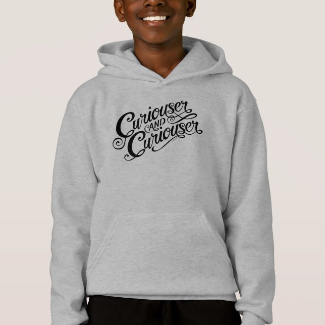 Typography | Curiouser and Curiouser (Front)