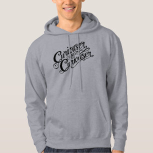 Typography   Curiouser and Curiouser Hoodie