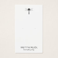 Typography Dragonfly Earring Jewellery Display Car