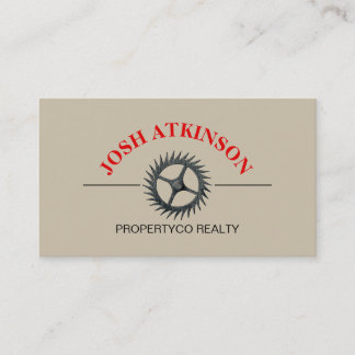 Typography Logo Minimalist Custom Template Card