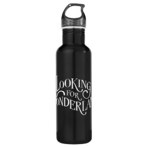 Typography   Looking for Wonderland 2 710 Ml Water Bottle