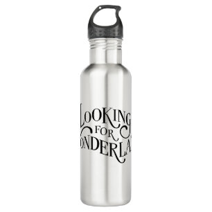Typography   Looking for Wonderland 710 Ml Water Bottle