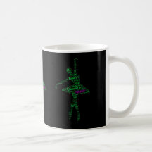Typography Mug : Ballerina