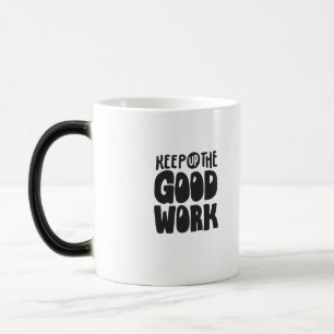 Typography mug design/ write and drink.