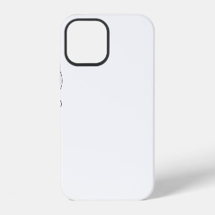 Typography Name Monogram Stylish Modern Template iPhone 12 Case