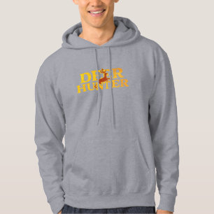 Typography Nature Deer Hunting Season Personalize Hoodie