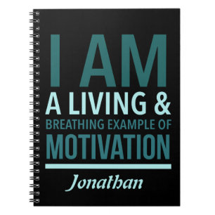 Typography Personalized Notebook