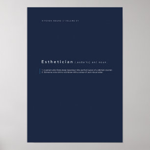 Typography poster Kitchen Nouns
