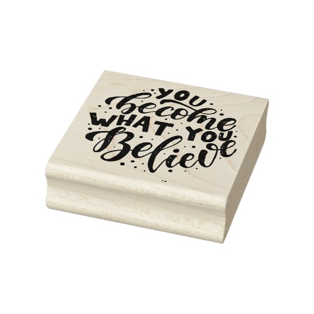Typography Rubber Stamp (Stamp)