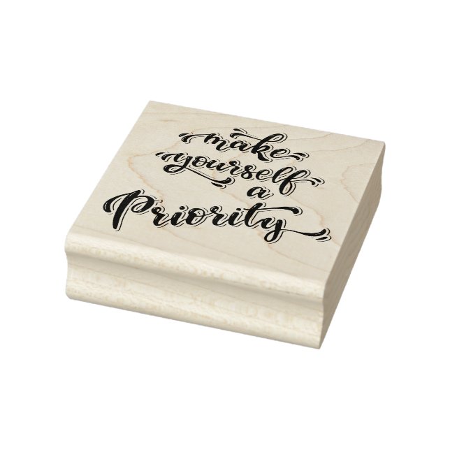 Typography Rubber Stamp (Stamp)