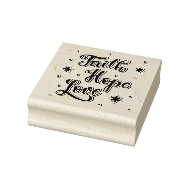 Typography Rubber Stamp (Stamp)