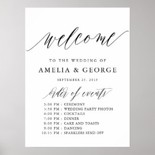 Typography Script Elegant Poster